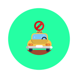 No Driving  Icon