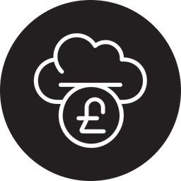 Cloud money  Icon