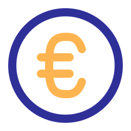 Moeda de euro  Ícone