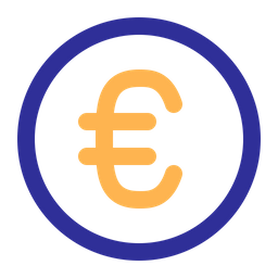 Euro Coin  Icon