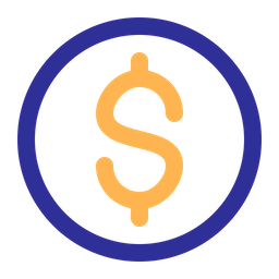 Dollar Coin  Icon