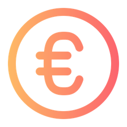 Euro Coin  Icon