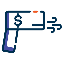 Money gun  Icon