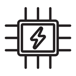 Electric Chip  Icon