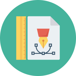 Document Roller Design Icon