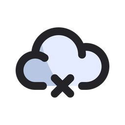 Cloud Remove  Icon