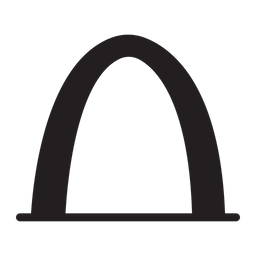 Gateway arch  Icon