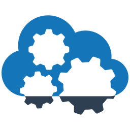 Cloud work  Icon