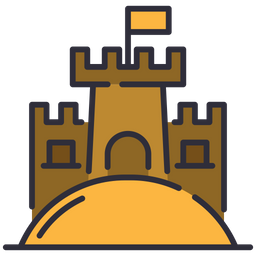 Strandschloss  Symbol