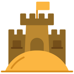 Beach Castle  Icon