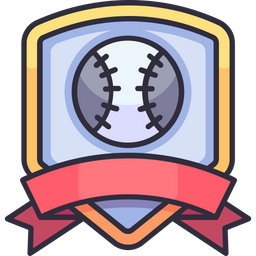 Baseball-Emblem  Symbol