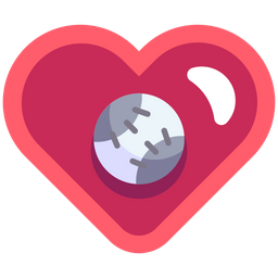 Baseball love  Icon