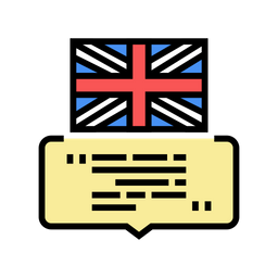 Britisches Englisch  Symbol