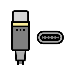 C Type Cable  Icon