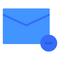 E-Mail löschen  Symbol