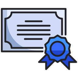 Certificate  Icon