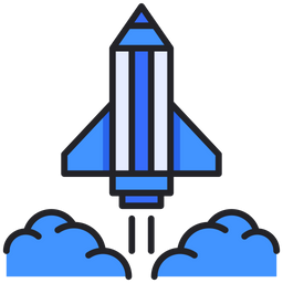 Education Rocket  Icon