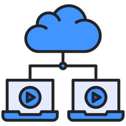 Cloud Server  Icon