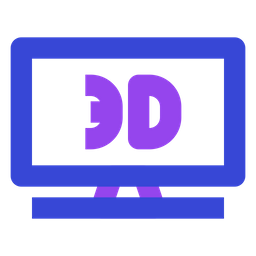 3d television  Icon