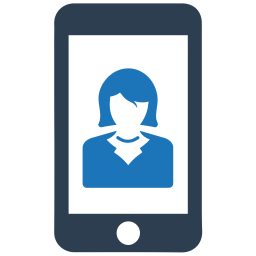 Selfie Call User Icon