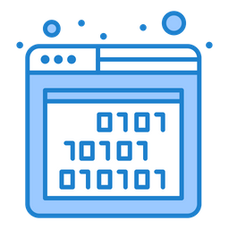 Binary Programming  Icon