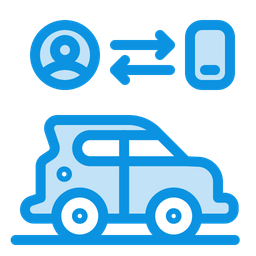 Car Traveling  Icon