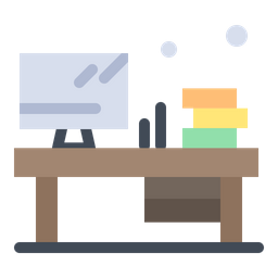 Desk Table  Icon