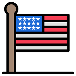 American Flag  Icon