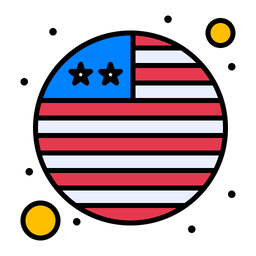 Bandera estadounidense  Icono