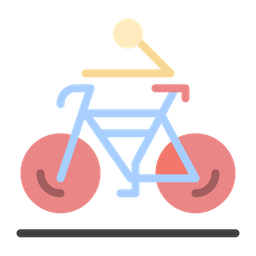 Biycycle Riding  Icon