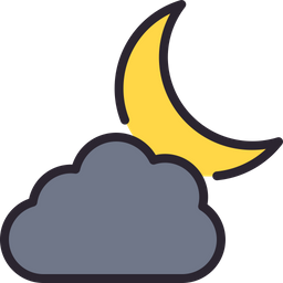 Cloudy Night  Icon