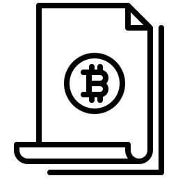 Finanzdokument  Symbol