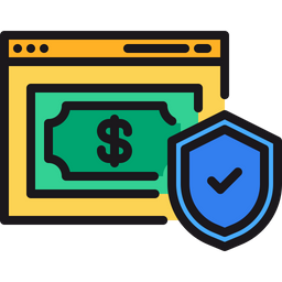 Online Money Security  Icon