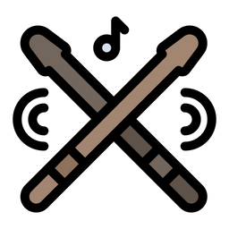 Drum Sticks  Icon