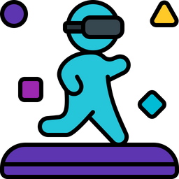 Carrera virtual  Icono