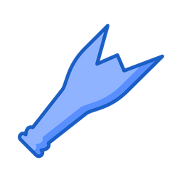 Kaputte Flasche  Symbol