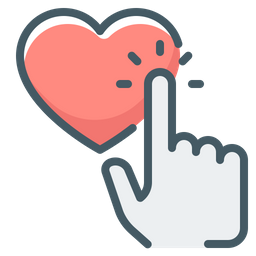 Click On Heart  Icon