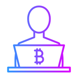 Bitcoin Employee  Icon