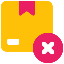 Cancel Package  Icon