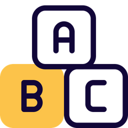 Abc Block  Icon