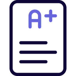 A Plus Result  Icon