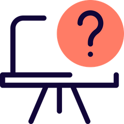 Ask Whiteboard  Icon