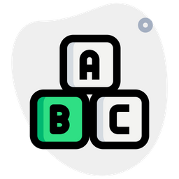 Abc Block  Icon