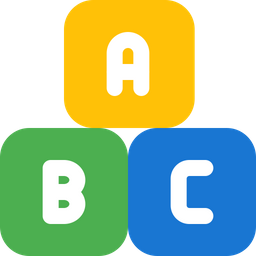 Abc Block  Icon