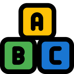 Abc Block  Icon