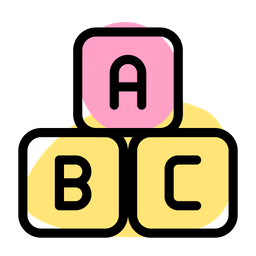 Abc Block  Icon