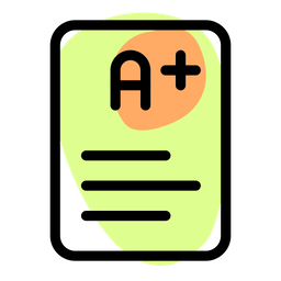 A Plus Result  Icon