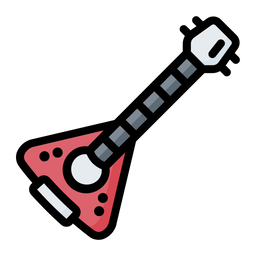 Balalaika Guitar  Icon