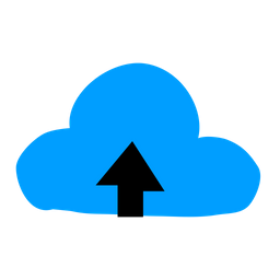 Cloud Uploading  Icon