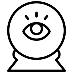 Kristallkugel  Symbol